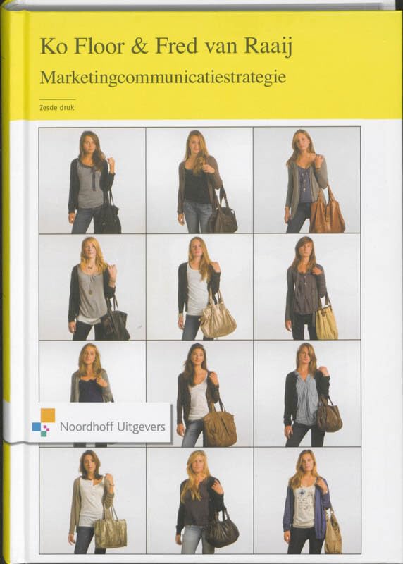 Marketingcommunicatiestrategie: reclame, online marketingcommunicatie, public relations en voorlichting, sponsoring, promoties, ... evenementen, geïntegreerde communicatie Non-fiction