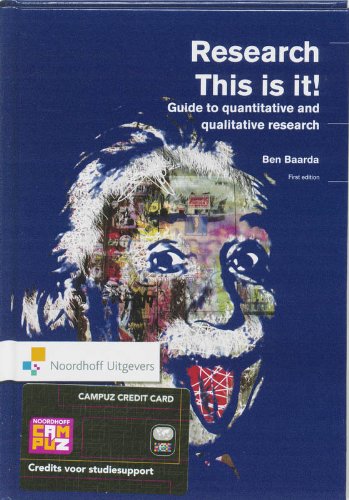 Research: This is it! (Routledge-Noordhoff International Editions) Media & Communication