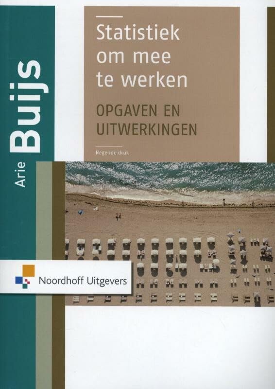 Statistiek om mee te werken - opgaven en uitwerkingenboek book