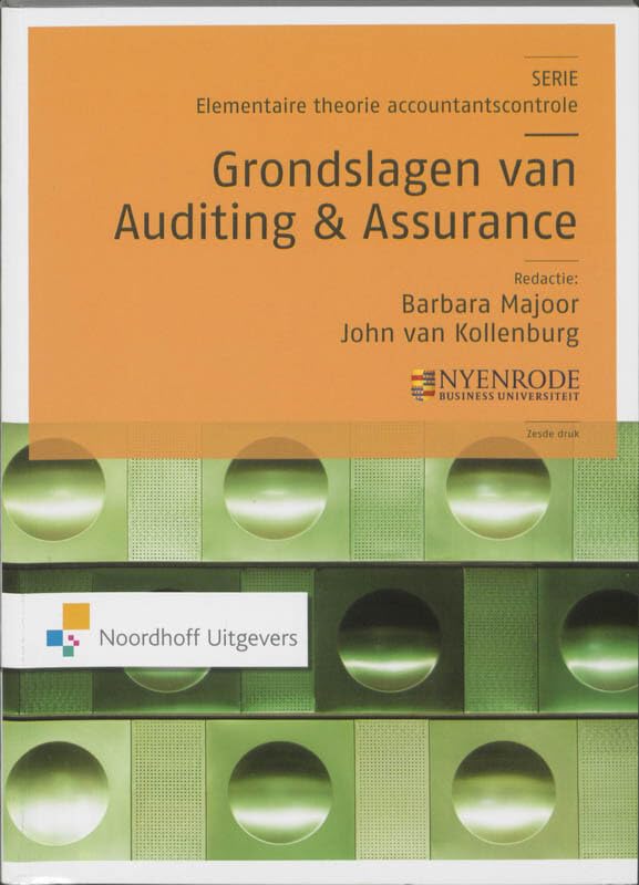 Product Image: Grondslagen van Auditing en Assurance