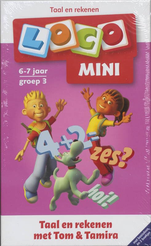 Mini Loco 6-7 jaar Groep 3 Taal en rekenen met Tom & Tamira book