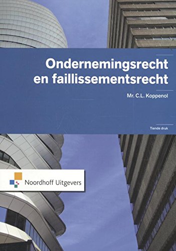 Ondernemingsrecht en faillissementsrecht book