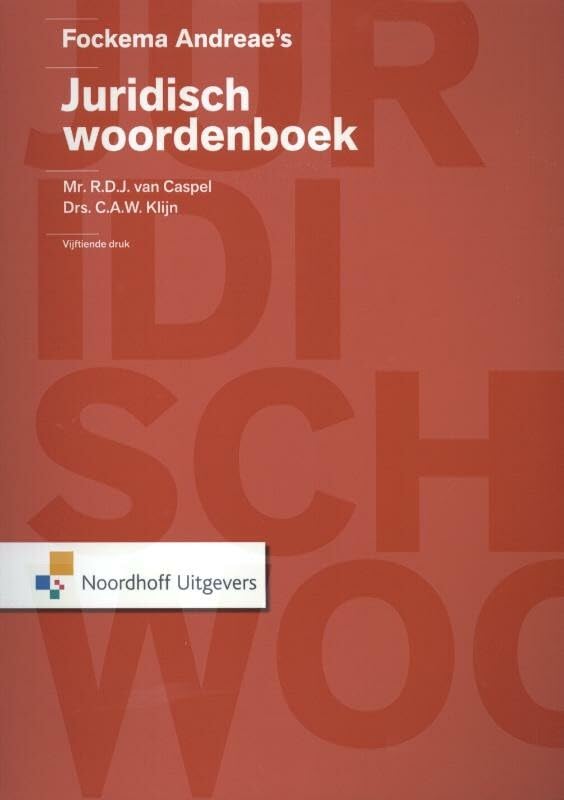 Fockema Andreae's Juridisch woordenboek book