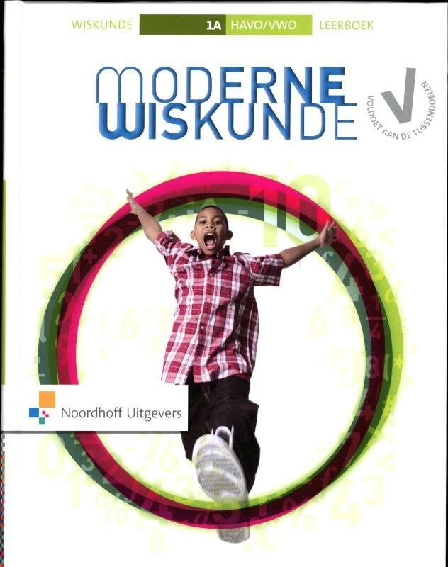 Moderne Wiskunde 10 1A havo/vwo leerboek Mathematics