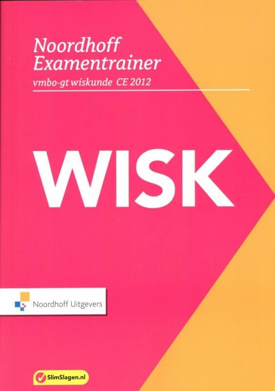 vmbo-gt wiskunde CE2012 (Noordhoff Examentrainer: slim slagen) Books