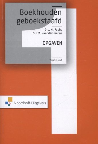 Boekhouden geboekstaafd 1 - opgavenboek book