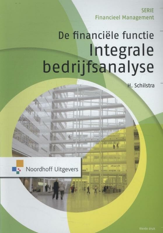 De financiële functie: Integrale bedrijfsanalyse book