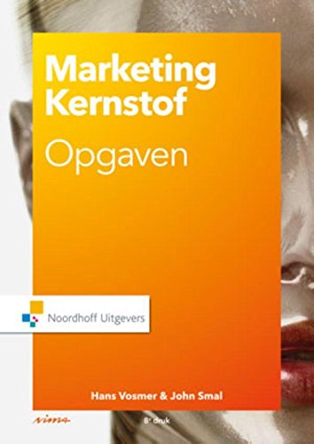 Marketing Kernstof - opgaven book