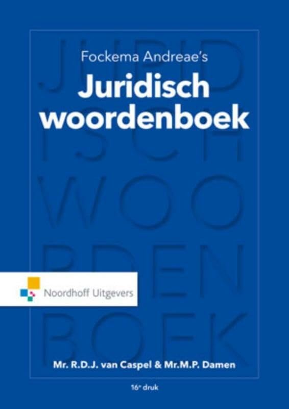 Fockema Andreae's juridisch woordenboek Books