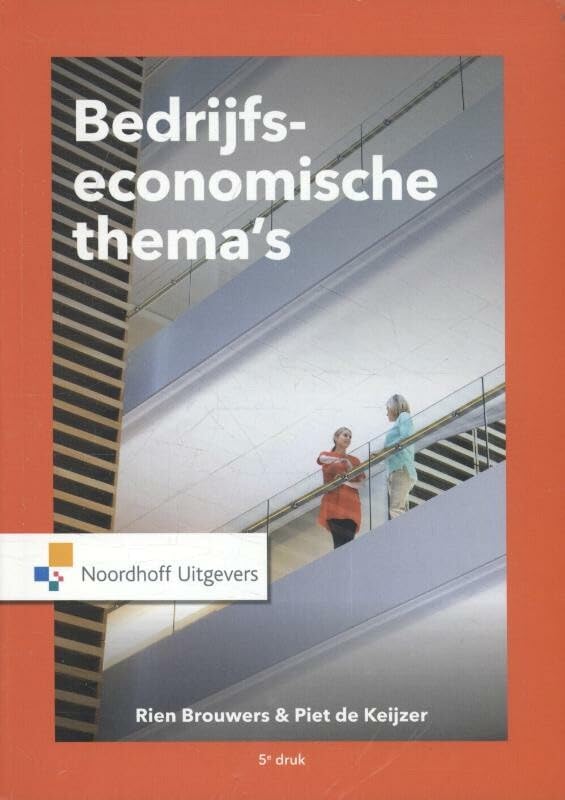 Bedrijfseconomische thema's book