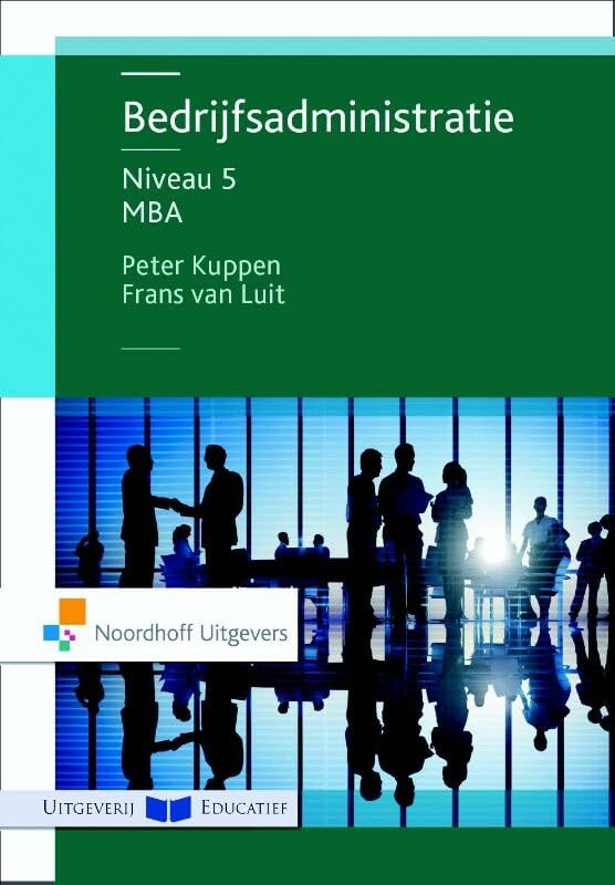 Bedrijfsadministratie niveau 5 MBA book