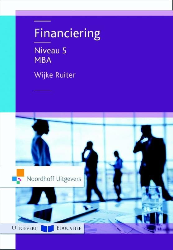 Financiering niveau niveau 5 MBA book