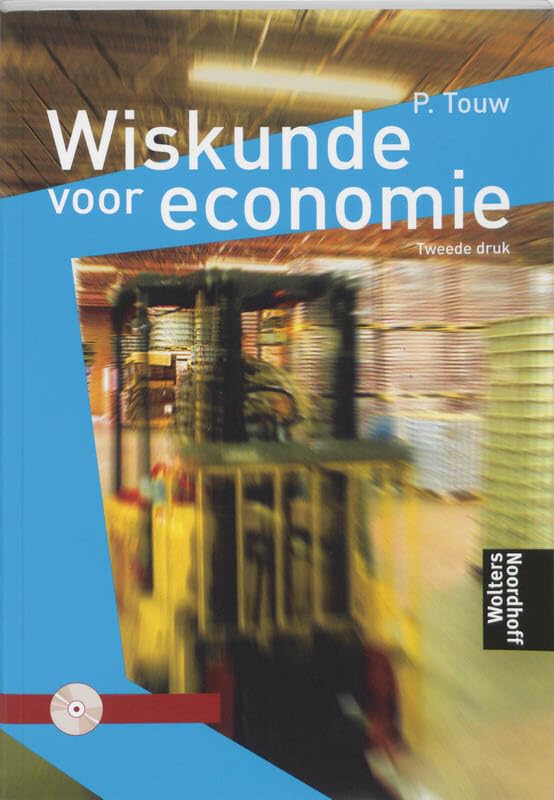 Wiskunde voor economie book