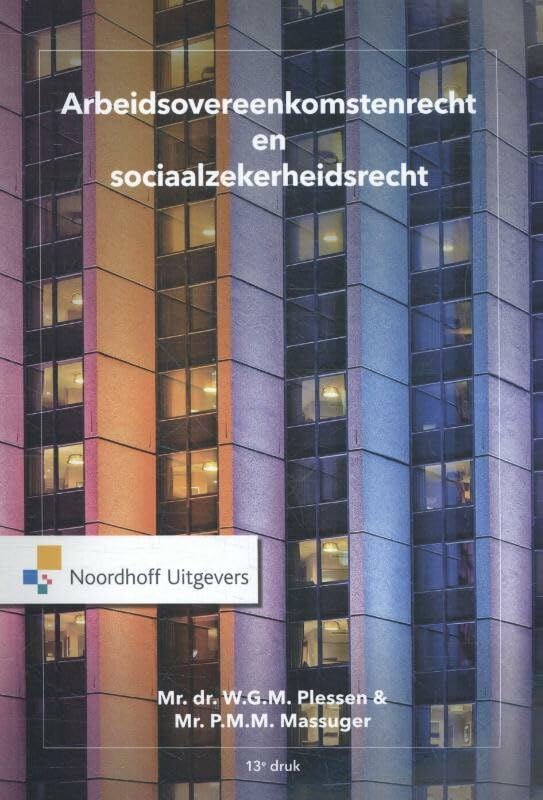 Arbeidsovereenkomstenrecht en sociaalzekerheidsrecht book