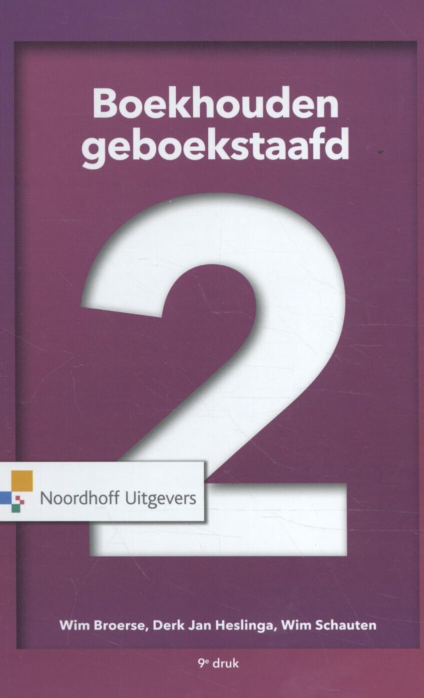 2 (Boekhouden geboekstaafd) Business, Finance & Career