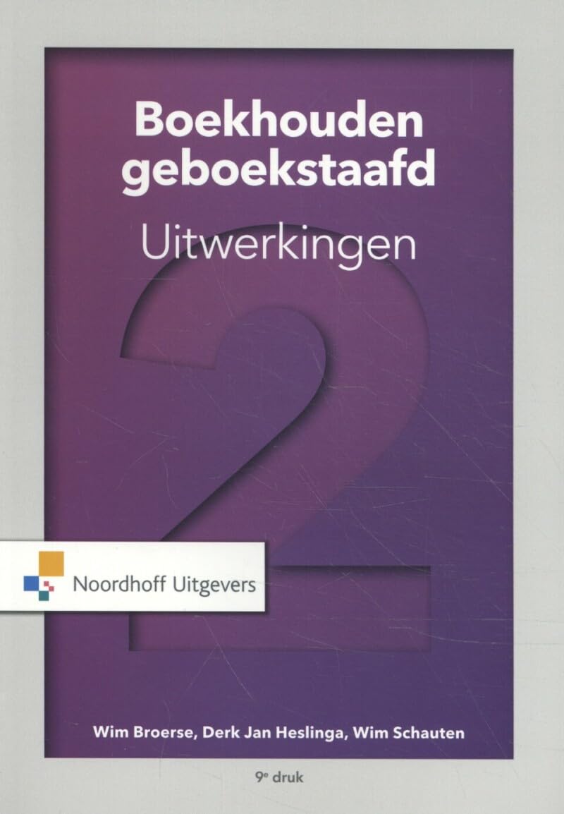 Boekhouden geboekstaafd 2 book