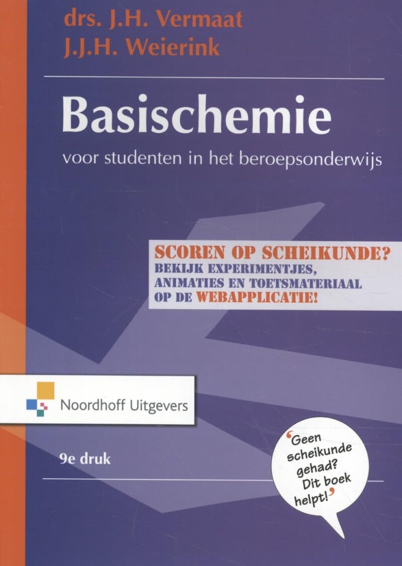 Basischemie: voor studenten in het beroepsonderwijs book