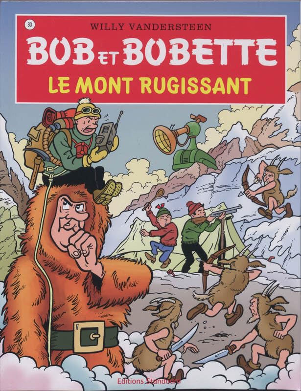 Le mont rugissant (Bob et Bobette, 80) Manga