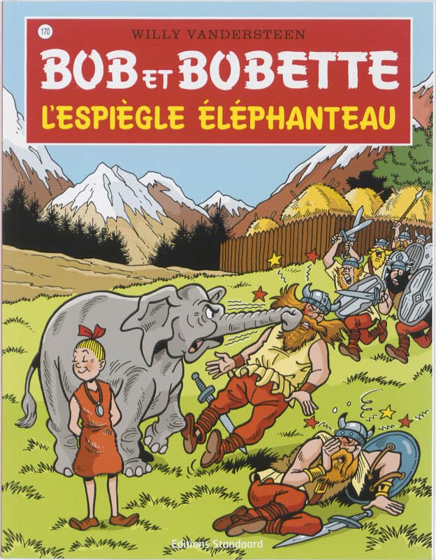 l'Espiegle elephanteau (Bob et Bobette, 170) Manga