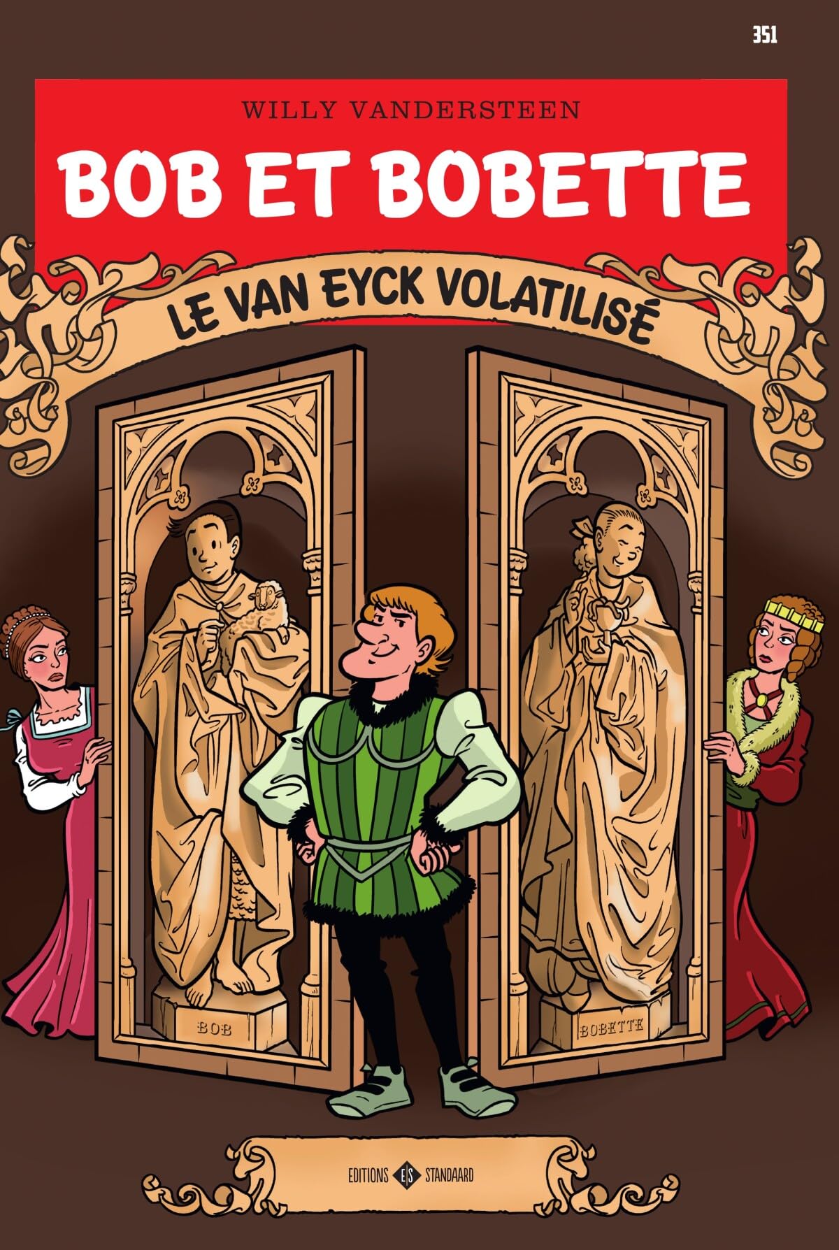 Le Van Eyck volatisilé (Bob et Bobette, 351) Manga