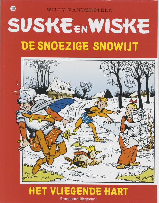 De snoezige snowijt / Het vliegende hart (Suske en Wiske, 188) Humour & Satire