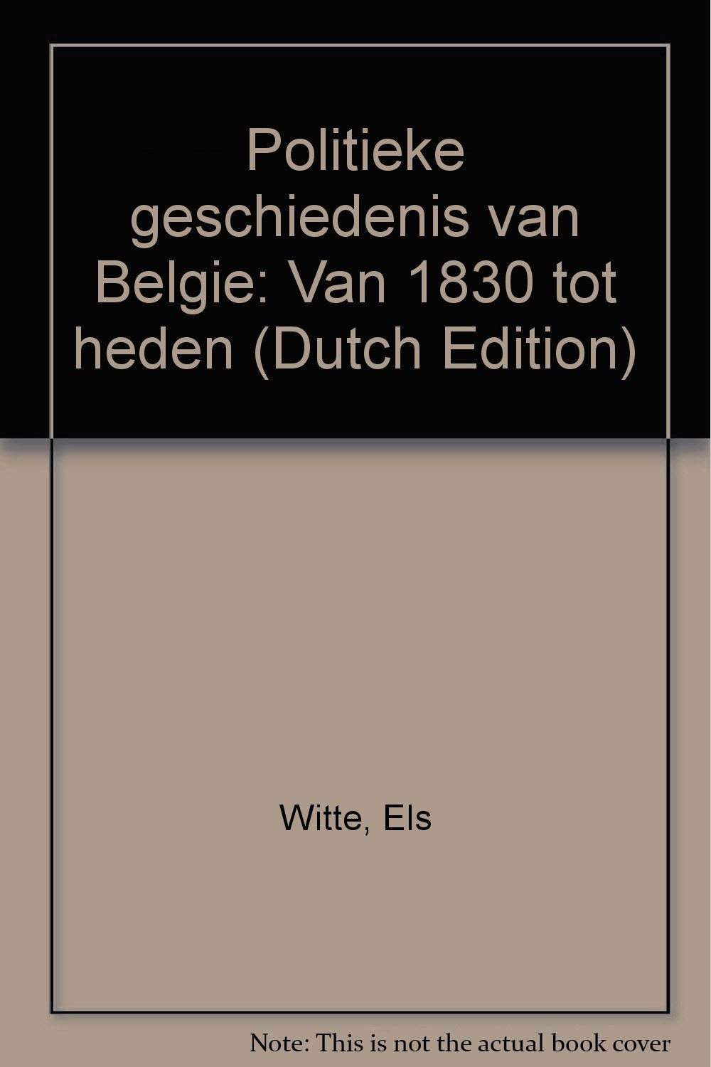 Politieke geschiedenis van België book