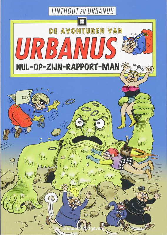 Nul-op-zijn-rapport-man (De avonturen van Urbanus, 88) Manga