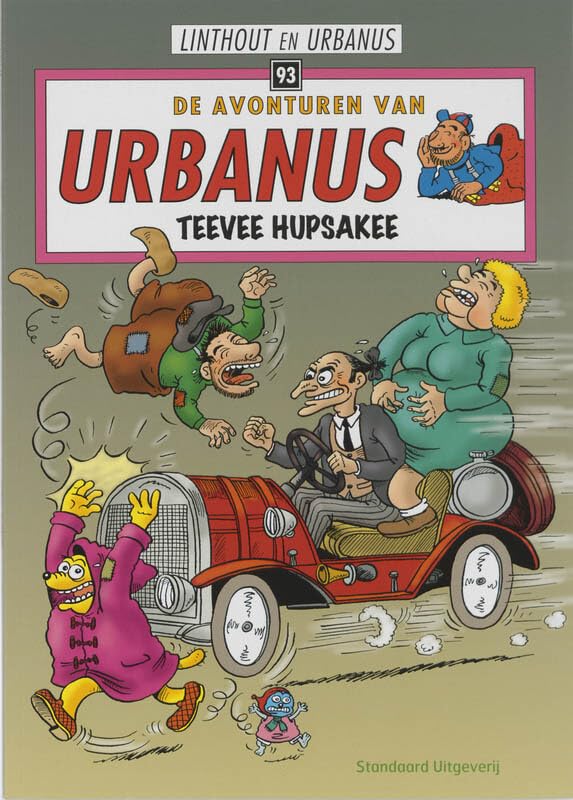 Teevee hupsakee (De avonturen van Urbanus, 93) Humour & Satire
