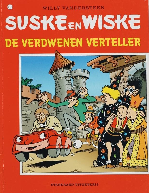 De verdwenen verteller (Suske en Wiske Klassiek Rode reeks, 277, Band 277) Humour & Satire