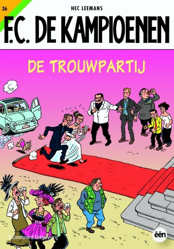 De trouwpartij (FC De Kampioenen, 36) Manga