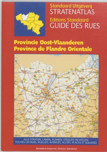 Stratenatlas provincie Oost-Vlaanderen Leisure, Home & Garden