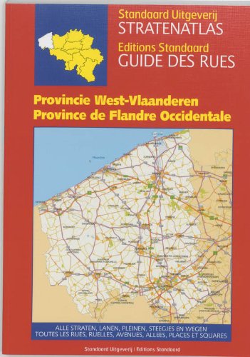 Stratenatlas provincie West-Vlaanderen Leisure, Home & Garden