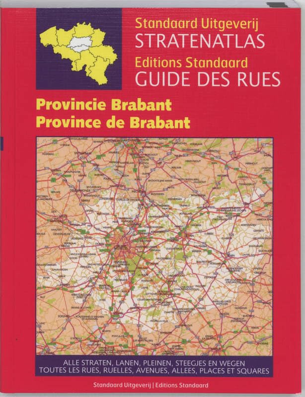 Stratenatlas provincie Brabant = Guide des rues province de Brabant: Sab Compact Leisure, Home & Garden