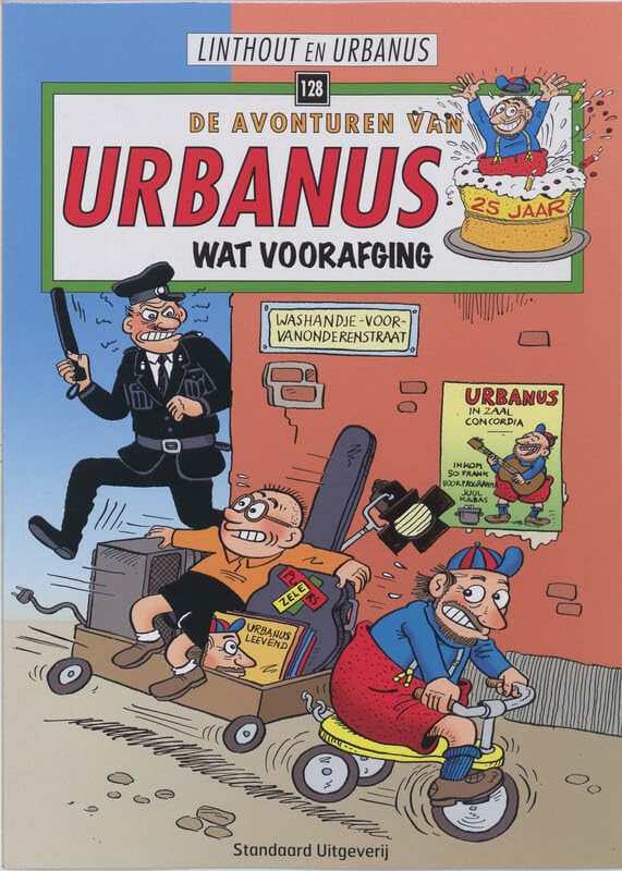Wat voorafging (De avonturen van Urbanus, 128) Manga