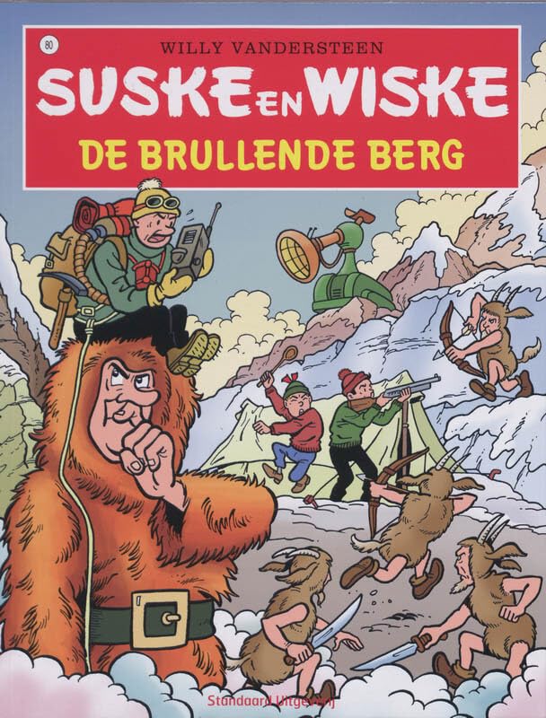 De brullende berg (Suske en Wiske, 80, Band 80) Manga