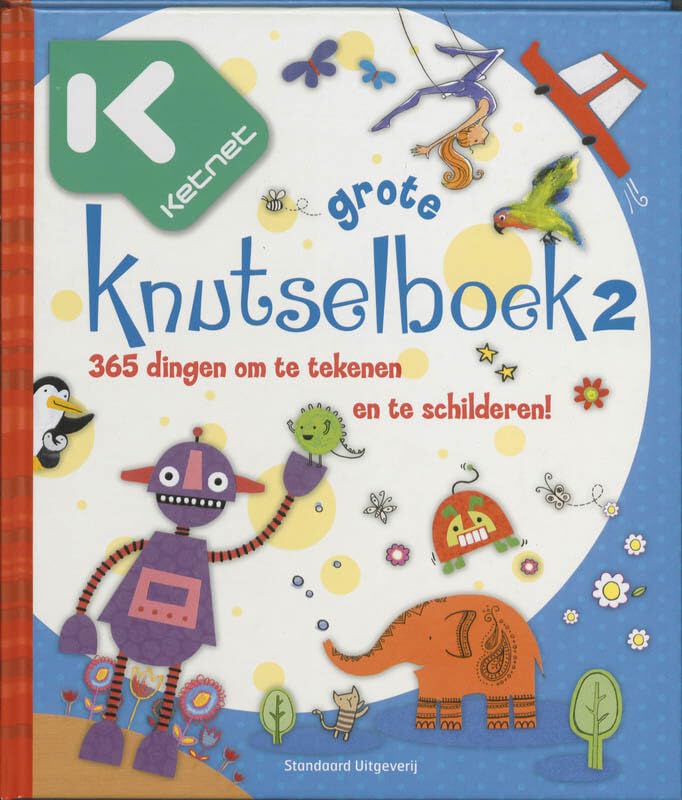 Grote knutselboek 2: 365 dingen om te tekenen en te schilderen! (Ketnet) Tiptoi & Games