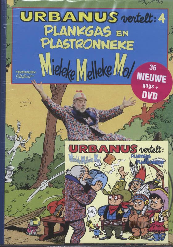 Plankgas en Plastronneke / 4 + DVD / druk 1: Mieleke Melleke Mol (Urbanus vertelt, 4, Band 4) Books