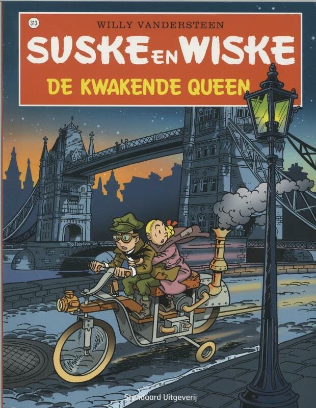 De kwakende queen (Suske en Wiske, 313) Manga