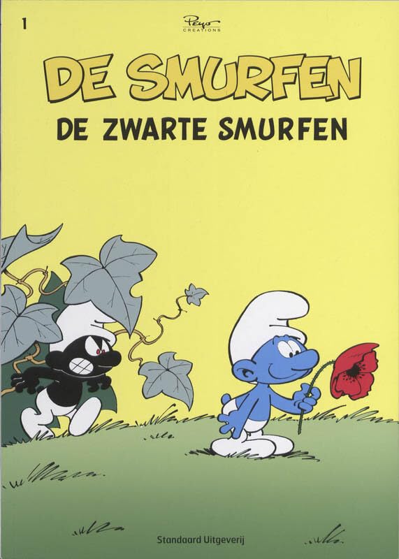De zwarte Smurfen (De smurfen, 1) Humour & Satire