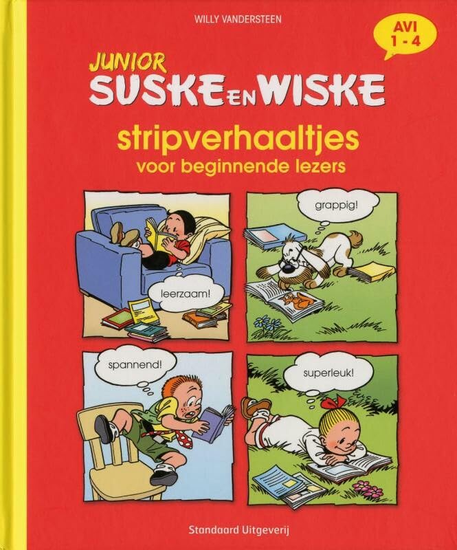Stripverhaaltjes voor beginnende lezers: leesniveau AVI 1-4 book