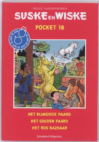 Suske en Wiske Pocket 18: Het rijmende paard - Het gouden paard - Het ros Bazhaar Books
