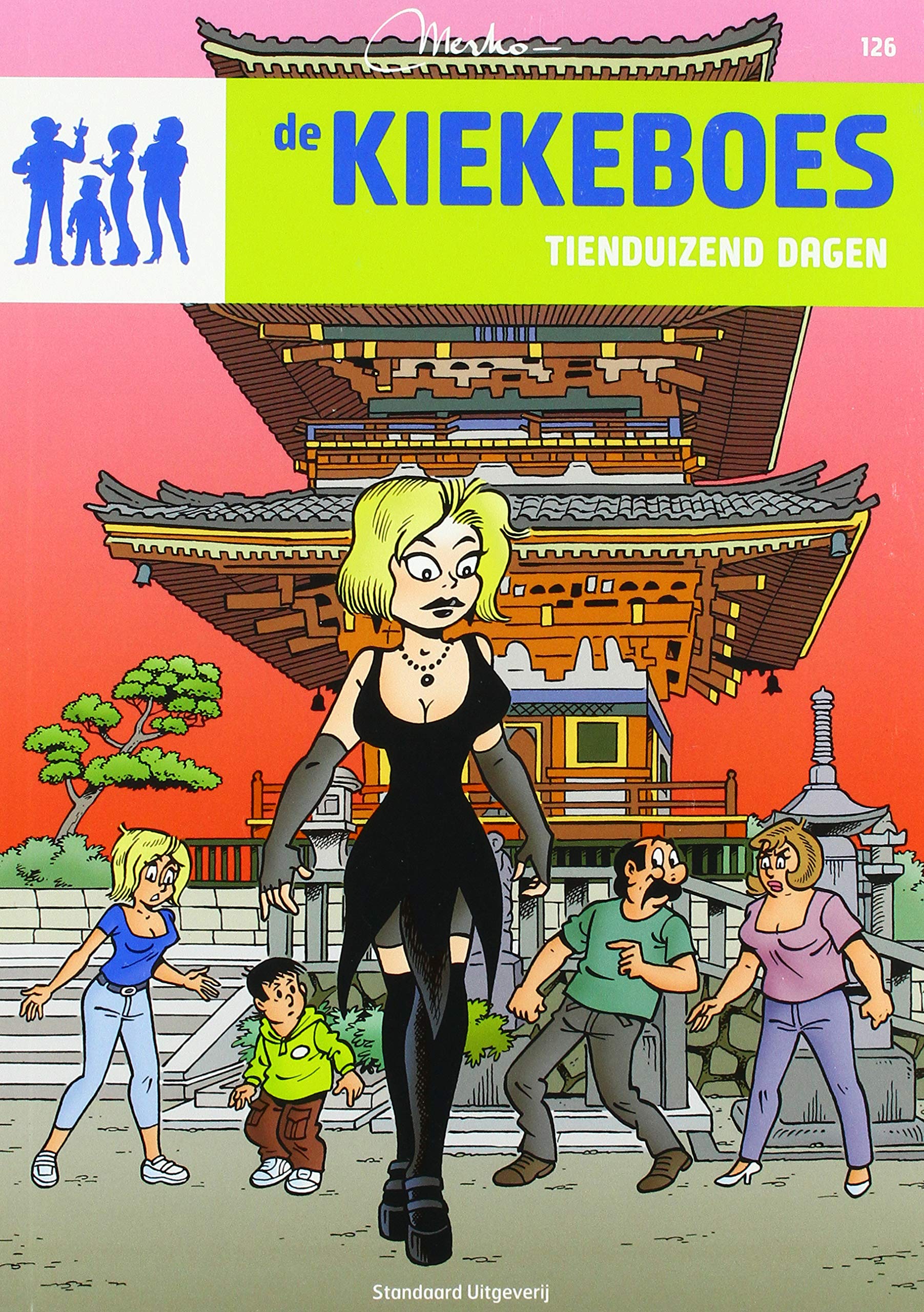 Tienduizend dagen (De Kiekeboes, 126) Manga
