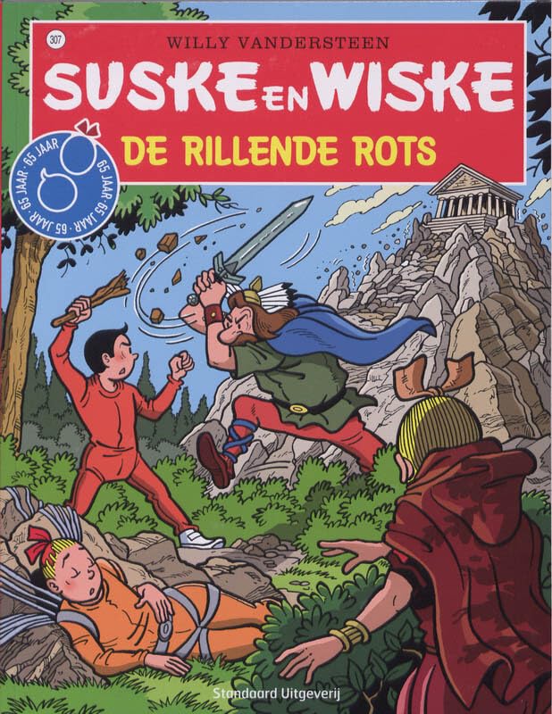 De rillende rots (Suske en Wiske, 307) Manga