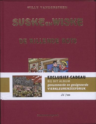 Suske en Wiske luxe editie / 307 De rillende rots + vierkleurenzeefdruk / druk 1 (Suske en Wiske (307)) Humour & Satire