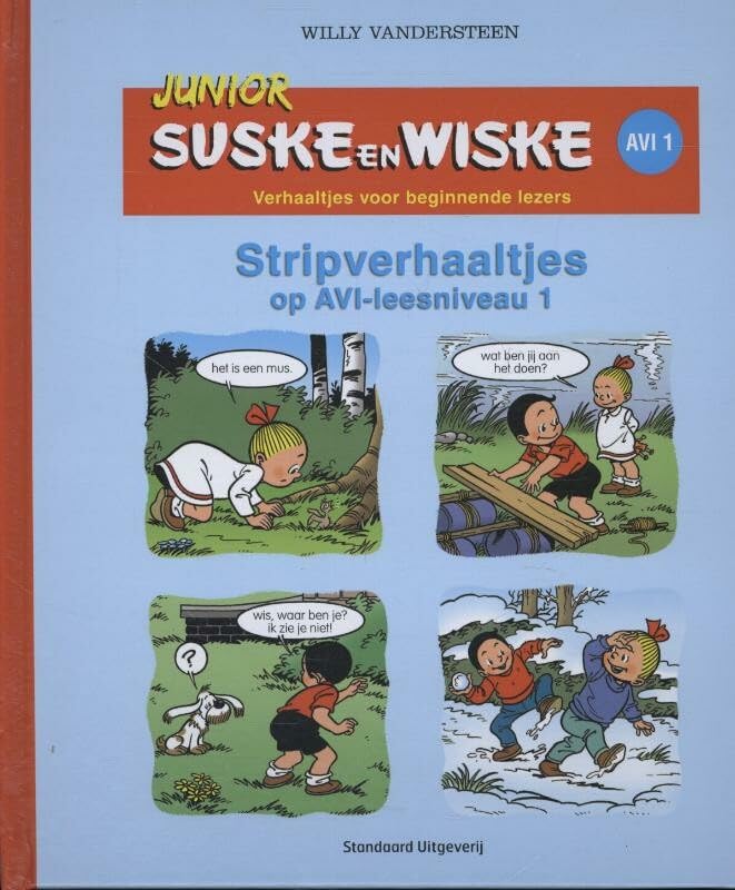 Stripverhaaltjes voor beginnende lezers: AVI-leesniveau 1 book