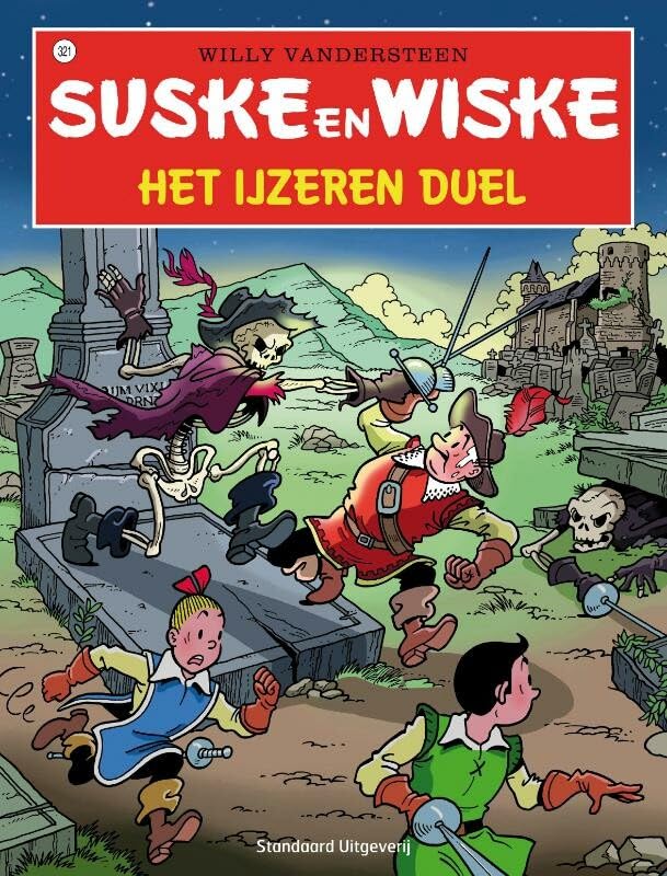 Het ijzeren duel (Suske en Wiske, 321) Manga