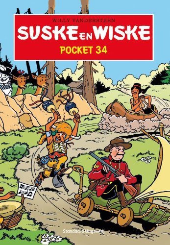 Suske en Wiske Pocket 34: Twee toffe totems - De lachende wolf - De natte Navajo book