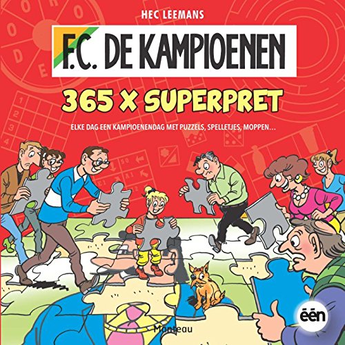 365 x pret: elke dag een kampioenendag met puzzels, spelletjes, moppen book