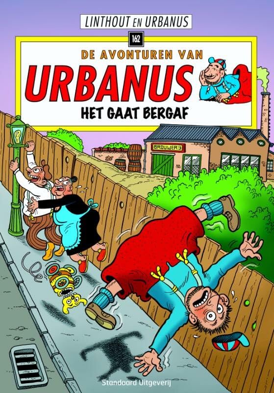 Urbanus in: Het gaat bergaf (De avonturen van Urbanus, 162) Manga