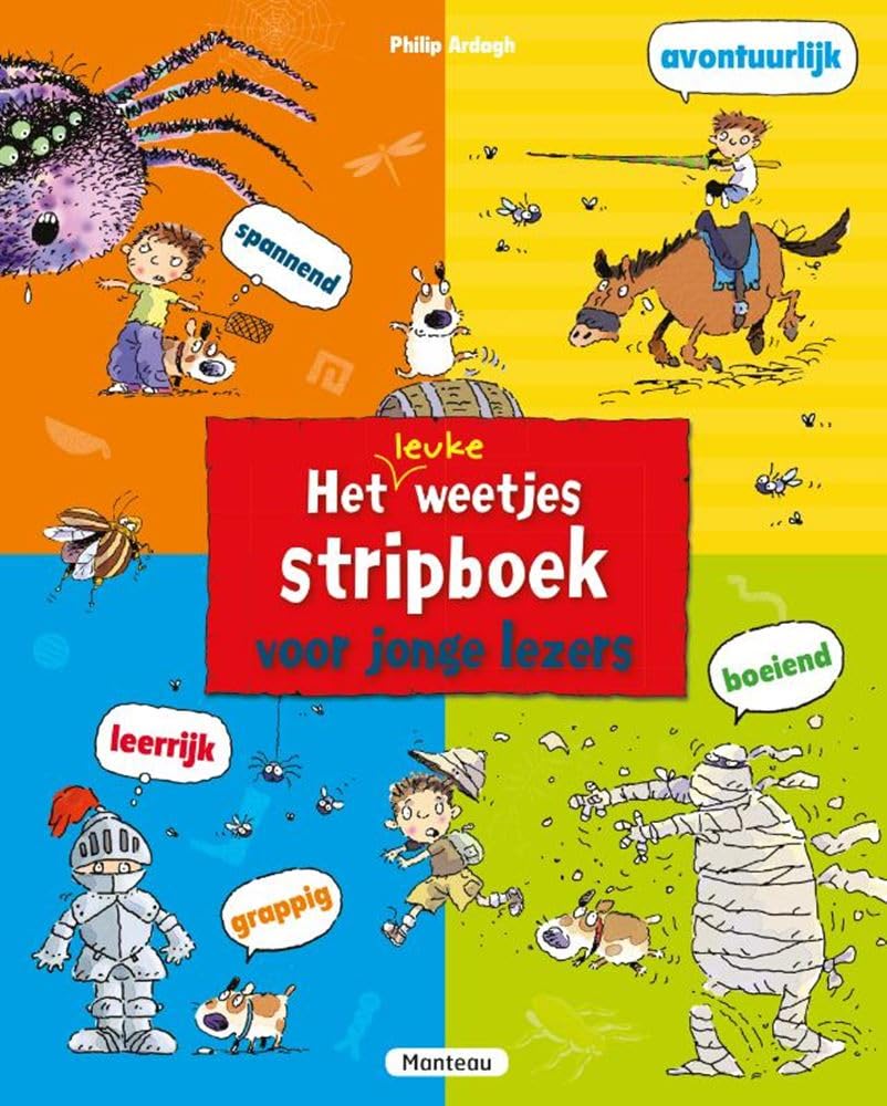 Het leuke weetjes stripboek voor jonge lezers book